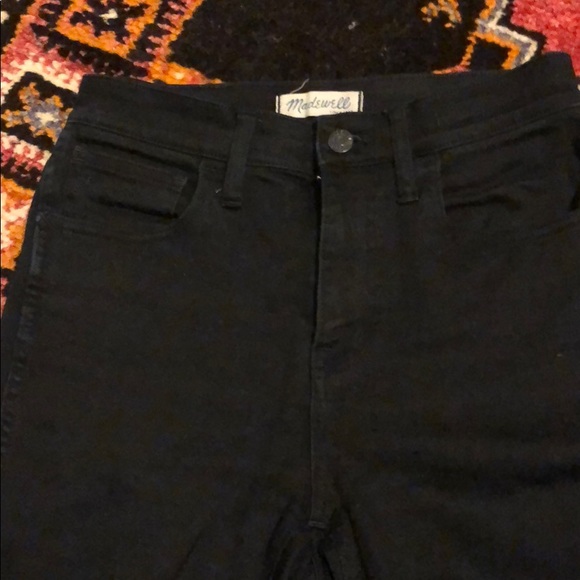 Madewell black distressed skinny jeans - Picture 4 of 5